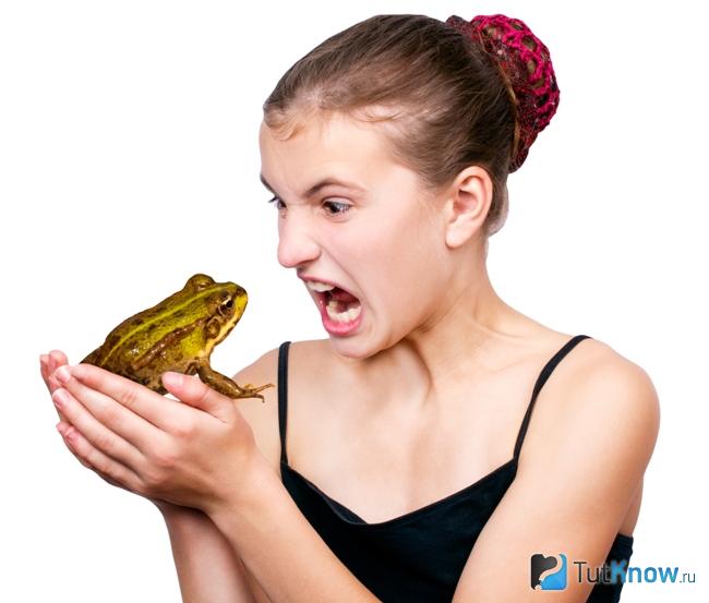 Боязнь лягушек