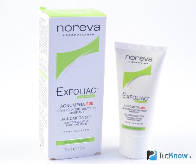 Дневной крем Noreva Exfoliac Acnomega 200