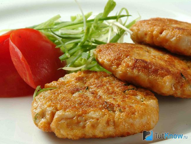 Овсяные котлеты из куриного фарша