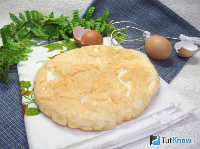 Готовый корж безе для торта