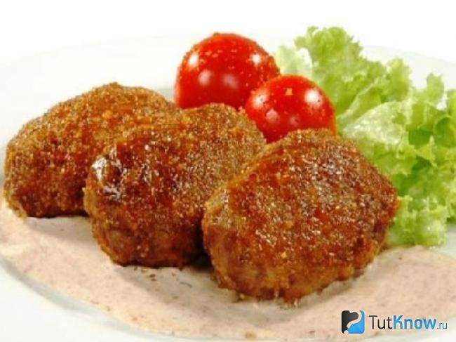 Овсяные котлеты из куриного фарша