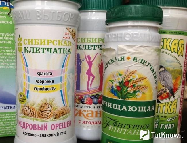 Разновидности сибирской клетчатки