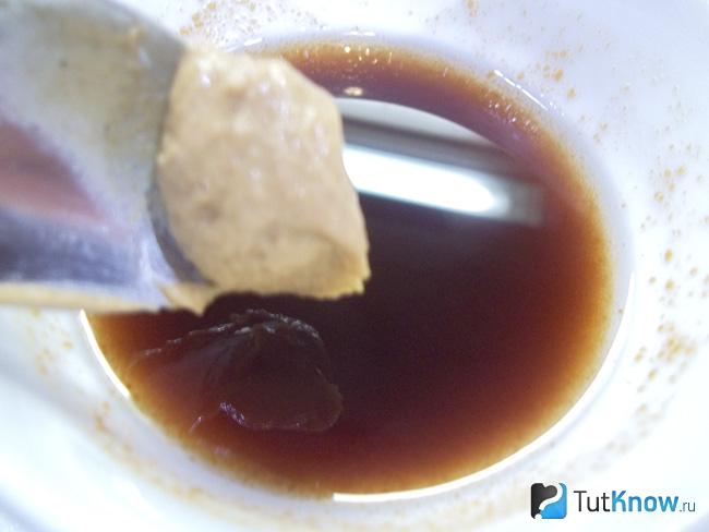 К продуктам добавлена горчица