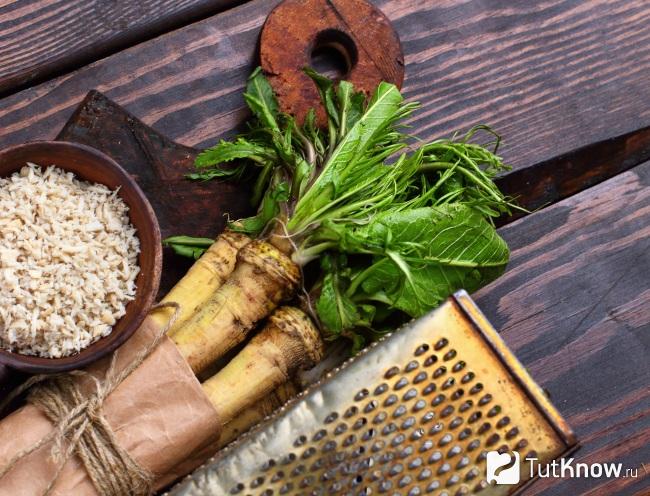 Хрен как продукт из древнего мира