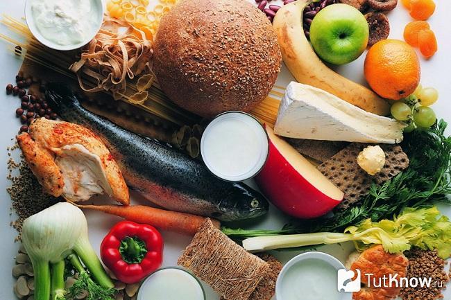 Продукты питания для спортсмена
