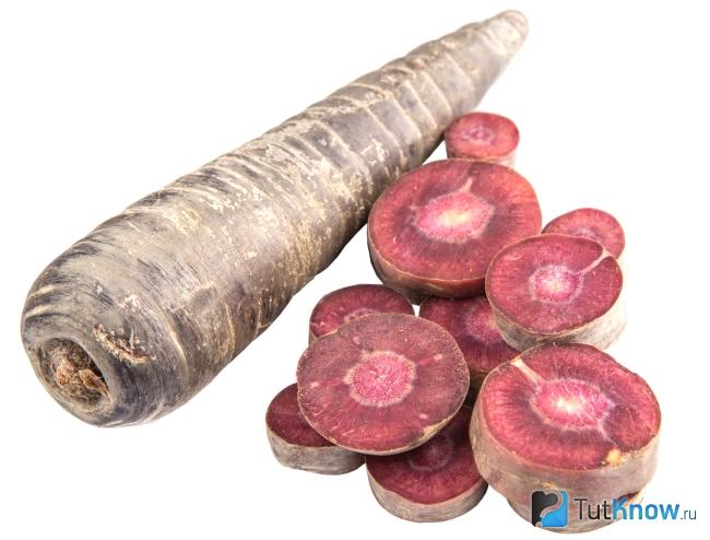 Фиолетовая морковь как противоонкологический продукт