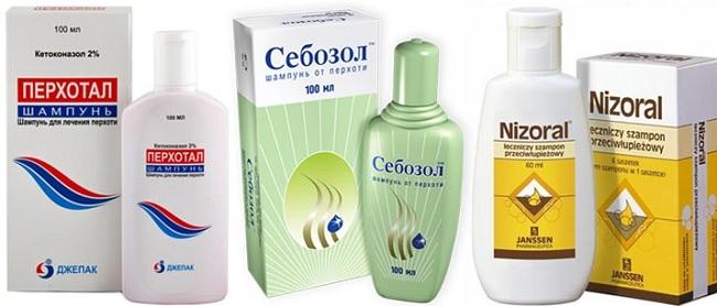 Марки шампуней от перхоти