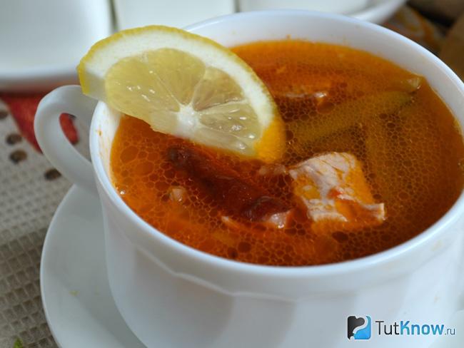 Пошаговый рецепт классической рыбной солянки