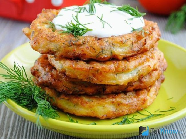 Кабачковые котлеты
