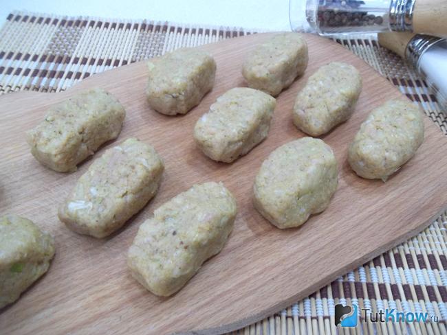 Сформированы биточки