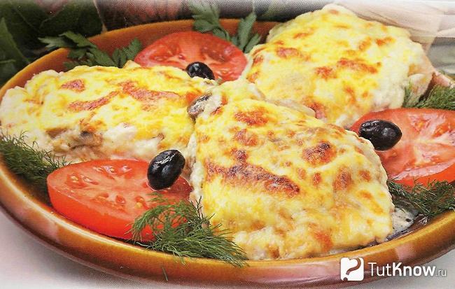 Блюдо из куриной грудки