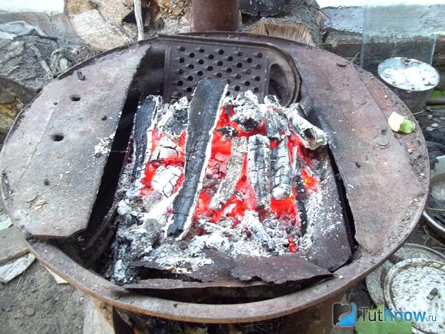 Разогреты угли