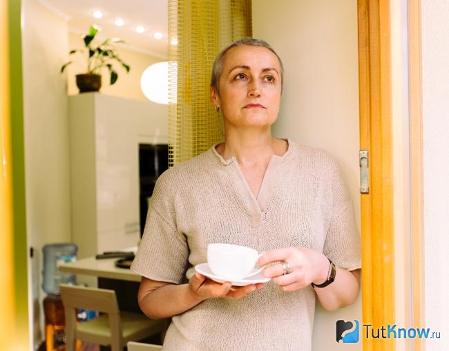 Меланхолия у пожилой женщины