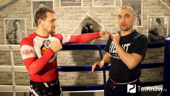 Тренер по боксу и его ученик