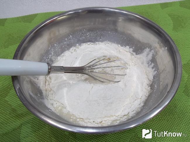 Добавлена часть муки