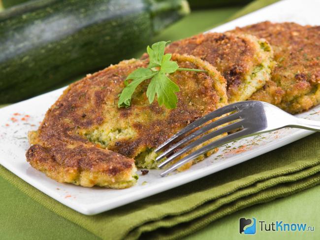 Кабачковые котлеты