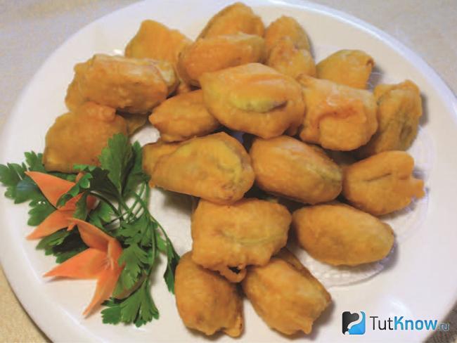 Баклажаны в кляре
