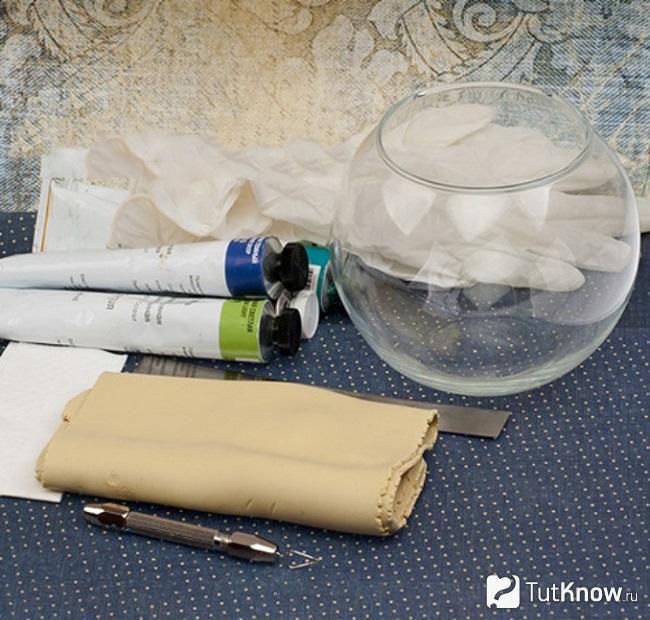 Детали для создания вазы из полимерной глины