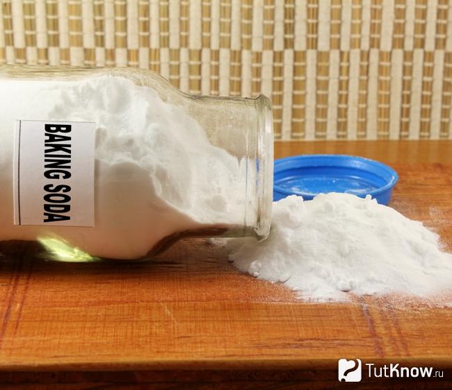 Пищевая сода для очистки серебра