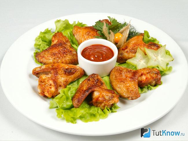 Маринад для куриных крылышек