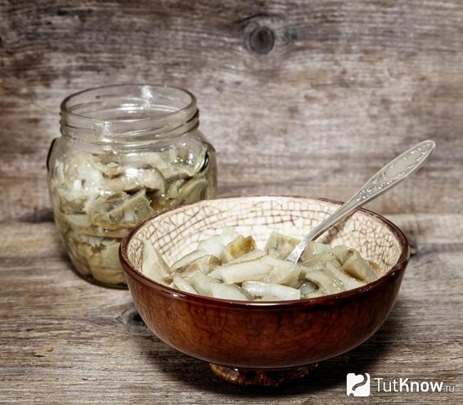 Соленые грибы козляки