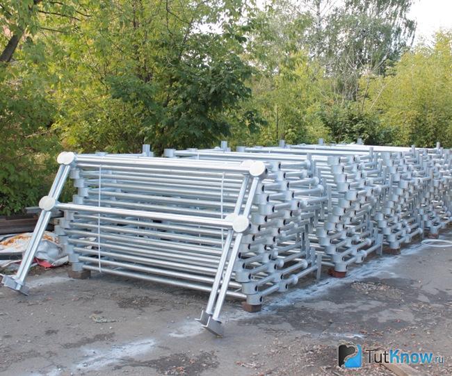 Секционный сварной забор