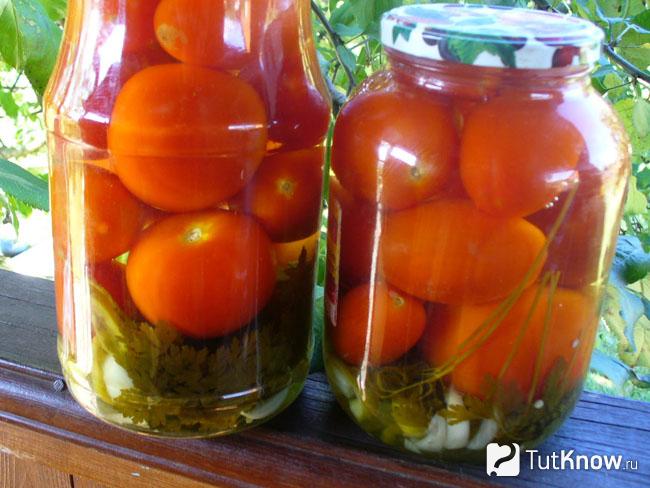 Маринованные помидоры сладкие
