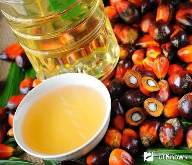 Пальмовое масло с повышенным содержанием трансжиров