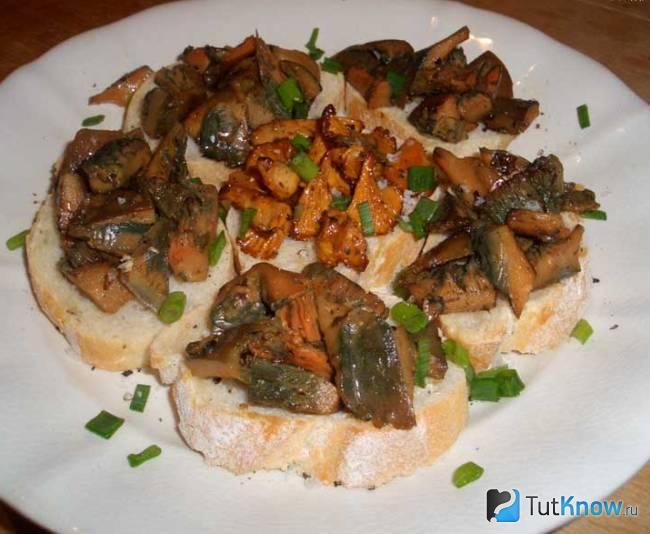 Жареные чернушки