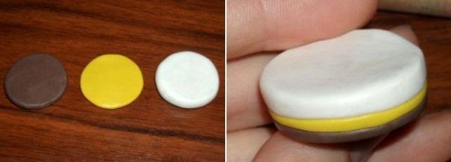 Круглые заготовки из глины