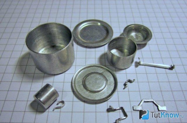 Крупные заготовки из жестянки