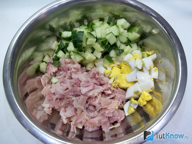 Продукты соединены вместе