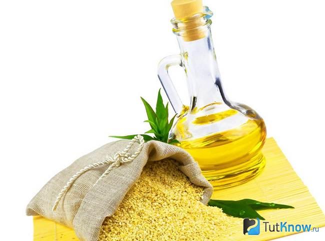 Тара с кунжутным маслом