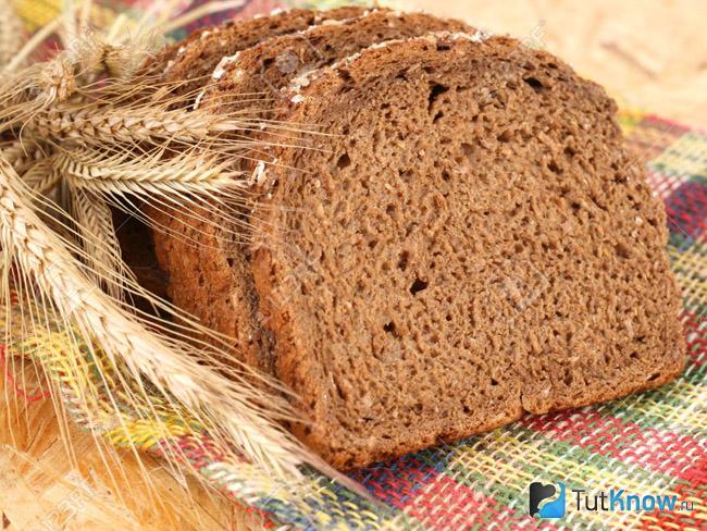 Хлеб из цельнозерновой муки в мультиварке