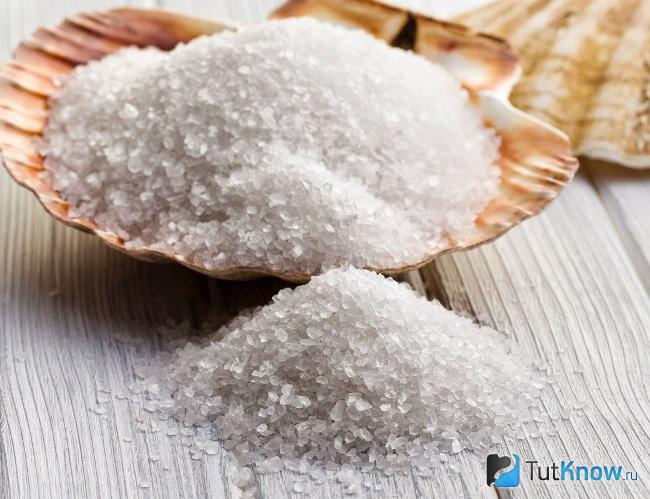 Морская соль как повышающий иммунитет минерал