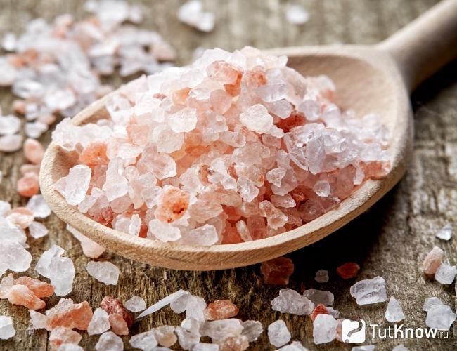 Розовая соль как омолаживающий организм продукт