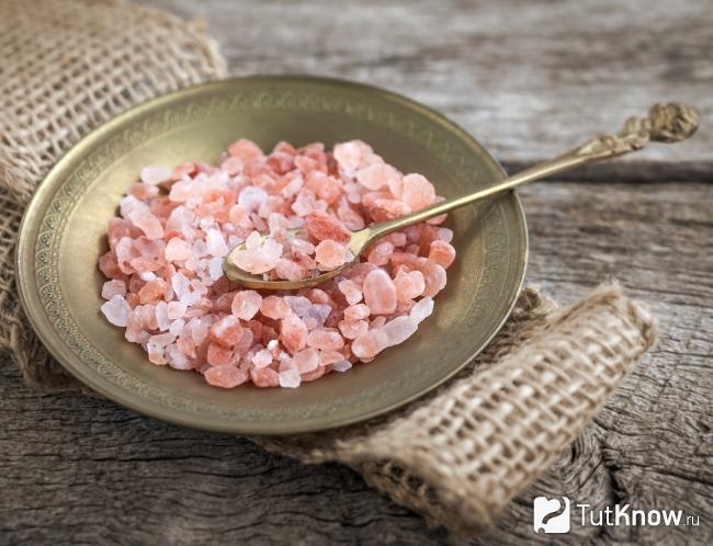 Розовая соль как древний продукт