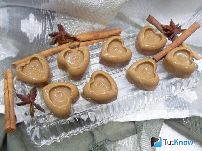 Готовая кофейная панакота