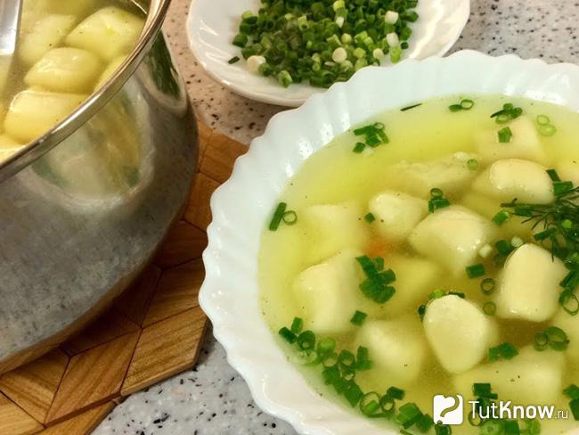 Как сделать клецки для супа