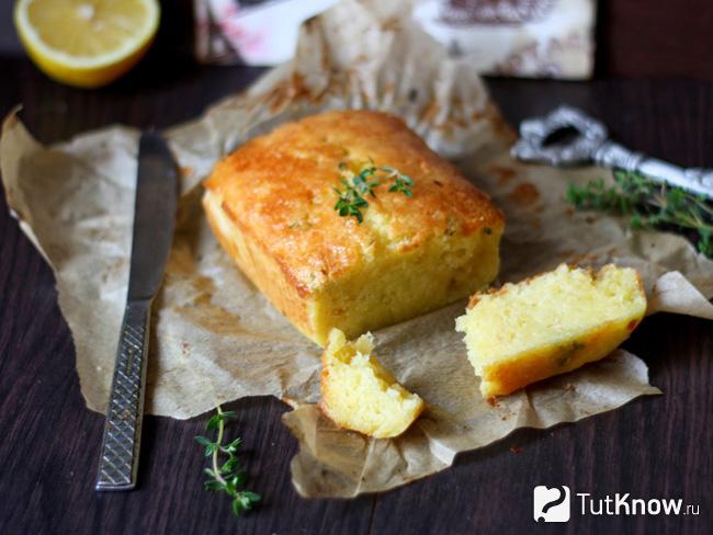 Лимонный кекс — классический рецепт