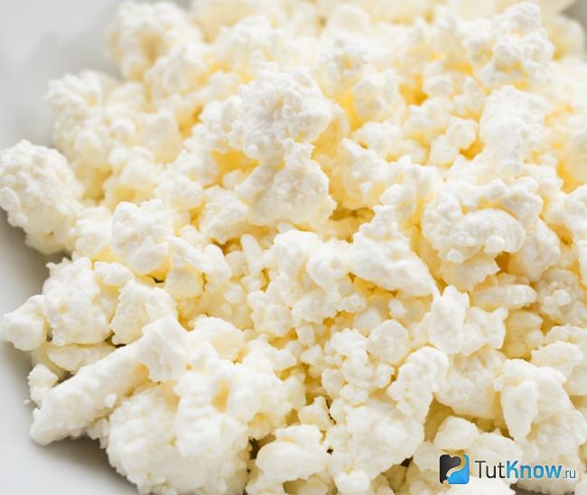 Творог для приготовления ночной маски