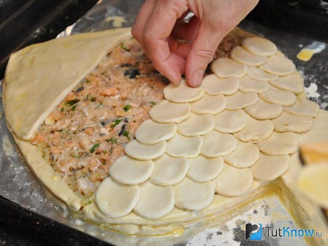 Слоеный пирог с рыбой — секреты повара