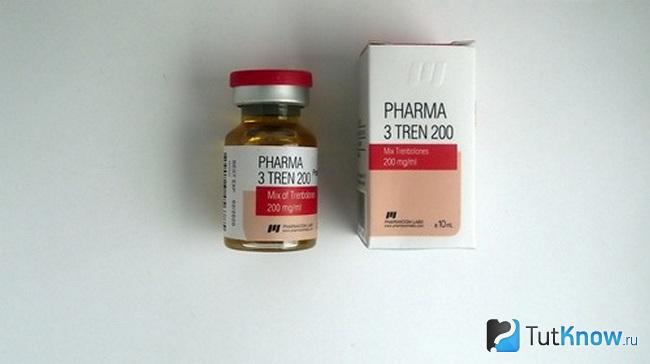Баночка ТриТрена и упаковка от неё
