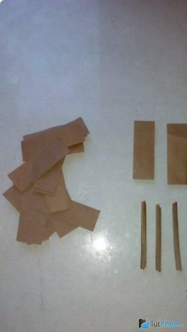 Прямоугольные бумажные заготовки