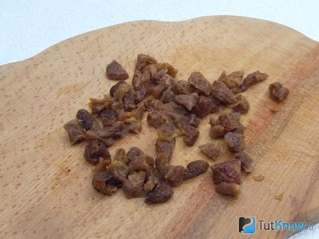 Сушки нарезаны