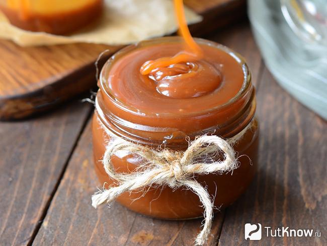 Соленая карамель из сливок