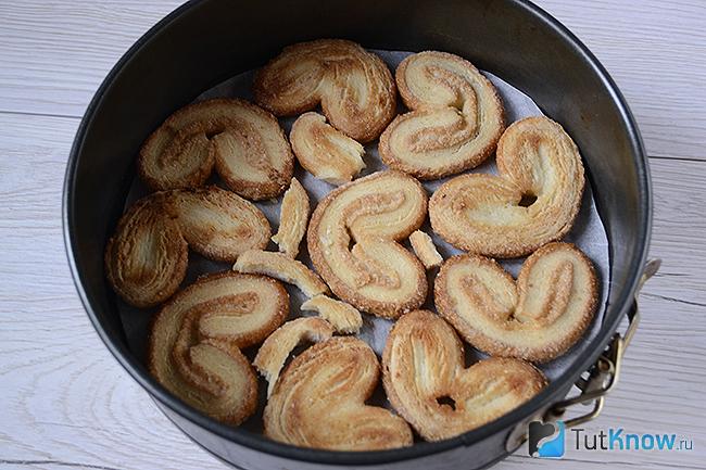Слой печенья Ушки