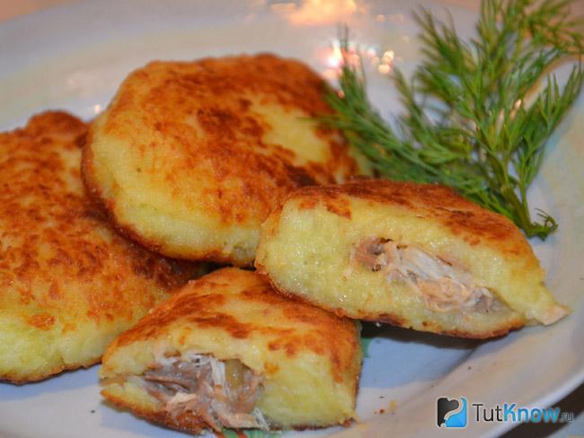 Картофельники с мясом: рецепт на скорую руку