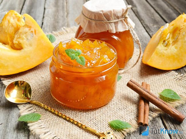 Маринованная тыква на скорую руку