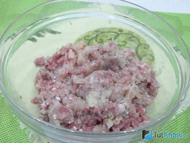 Приготовлен фарш
